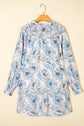Juliana Sleeve Flowy Mini Dress