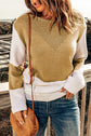 Avery tone Chevron Pullover Sweater