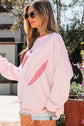 Matilda Sweetheart Patchwork Oversize Sweatshirt
