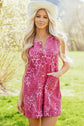 Phoebe Shift Sleeveless Dress