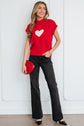 Genevieve Cropped Short Sleeve Sweater