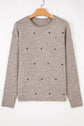 Abigail Detail Drop Shoulder Sweater