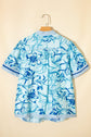 Aylin Floral Short Sleeve PLUS Blouse