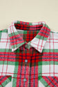 Dream Plaid Casual Flannel Shacket