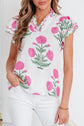 Mariah Detail Short Sleeve Blouse