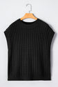 Marina Textured Short Sleeve Sweater
