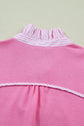Mckenzie Collar Short Sleeve Blouse