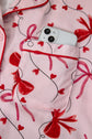 Laurel Pcs Pajama Set Long Sleeve Top