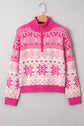 Mila Quarter Zip Collard Sweater
