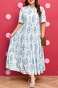 Milana Short Sleeve Maxi PLUS Dress