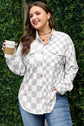 Emily Down Casual Western Plus Jacket