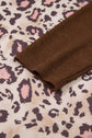 Scarlett Print Knit Patchwork Hoodie