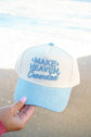 Make Heaven Crowded Vintage Trucker Hat