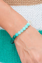 Gemma Crystal Beaded Elastic Bracelet