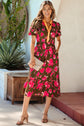 Renata Ruffle Hem Maxi Dress
