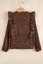 Collins Ruffled Puff Sleeve Blouse