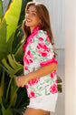 Aspen Short Sleeve Blouse Top