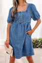 Karina Puff Sleeve Mini Dress