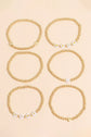 Milana Plated Beaded Bracelet Set
