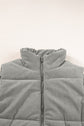 Taytum Stand Zipped Puffer Vest