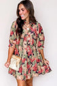 Annika Half Sleeve Mini Dress
