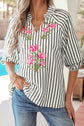 Harmoni Detail Short Sleeve Blouse