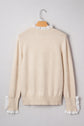 Madalyn Patchwork Cuffs Loose Sweater
