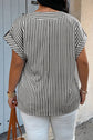 Hope Short Dolman Sleeve PLUS Blouse