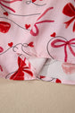 Laurel Pcs Pajama Set Long Sleeve Top