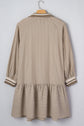 Noor Sleeve Ruffled Mini PLUS Dress