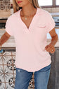Marley Light Collared Ribbed Tee