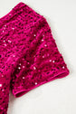 Meadow High Bodycon Sequin Gown