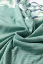Mazie Mist Ribbed Patchwork PLUS Tee