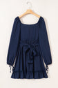 Deborah Waist Square Mini Dress
