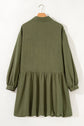 Catherine Ruffle Hem Mini PLUS Dress