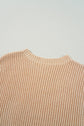 Avery Side Slits Loose Sweater