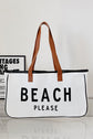 Ryan Beach Please Canvas Tote
