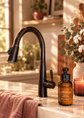 Amber Glass Foaming Hand Soap Bottle