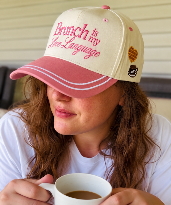 Brunch Is My Love Language Vintage Trucker Hat