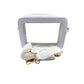 Michelle Clear Crossbody Handbag - Black