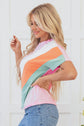 Sylvie Seamed Crewneck Top.