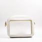Michelle Clear Crossbody Handbag - White