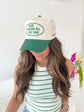 God Is Good Vintage Trucker Hat