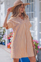 Darcy Cuffs Shift Mini Dress