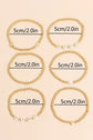 Milana Plated Beaded Bracelet Set