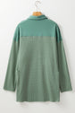 Arianna Waffle  Half Button Top.