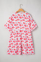 Zariah Ruffled Half Sleeve PLUS Dress