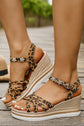 Lara Decor Strappy Wedge Sandals