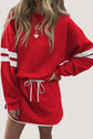 Sophia Shoulder Pullover Mini Skirt