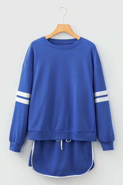 Sophia Shoulder Pullover Mini Skirt